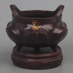 A FINE XUAN DE STYLE THREE FOOT BRONZE CENSER