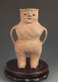 COPY OF MA JIA YAO KILN CULTURE HUMAN STYLE POTTERY JAR