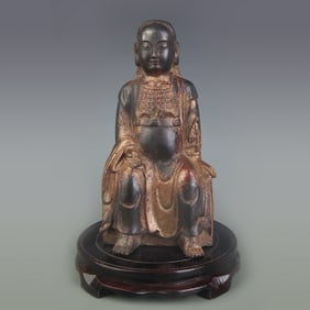 A FINE BRONZE BUDDHA STATUE
