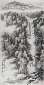GUO CHUAN ZHANG CHINESE PAINTING (ATTRIBUTED TO )