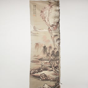 MULTICOLORED EMBROIDERY OF WU GUANDAI’S PAINTING