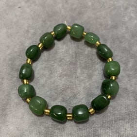 A FINE JADE MADE BRACELETS
