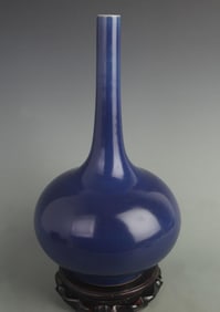 GREEN COLOR GLAZE GALLBLADDER STYLE PORCELAIN VASE