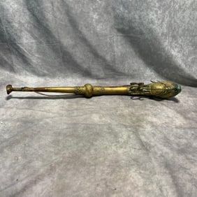 TIBETAN RITUAL BRONZE TRUMPET
