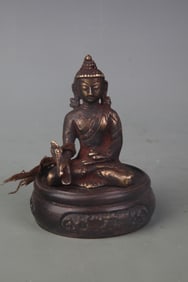 A FINE TIBETAN BUDDHIST SMALL BUDDHA STATUE