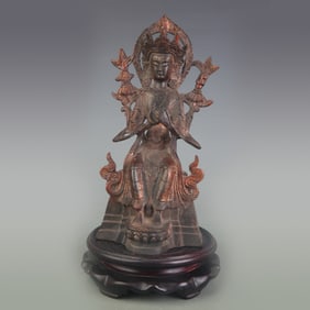 STATUE OF MANJUSHRI BODHISATTVA