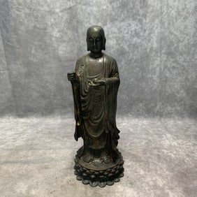 BRONZE KSITIGARBHA BODHISATTVA STATUE