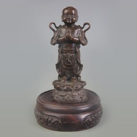 A FINE SMALL BUDDHA STATUE