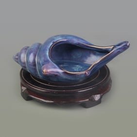 SCHOLAR’S DESK ITEM PORCELAIN BRUSH WASHER