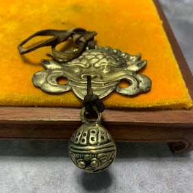 REPUBLIC OF CHINA TIBETAN BUDDHIST RITUAL COPPER INSTRUMENT