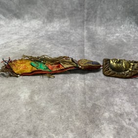 TIBETAN BUDDHIST BRONZE RITUAL OBJECT