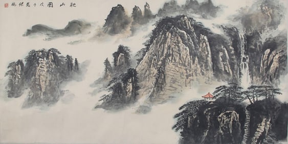 CHINESE PAINTING, ATTRIBUTED TO ZHANG PENG