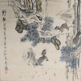 CHINESE PAINTING, ATTRIBUTED TO LI WEI