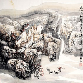 GE JIAN WEI, CHINESE PAINTING ATTRIBUTED TO
