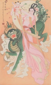 CHINESE PAINTING, ATTRIBUTED TO CHOU XIAO XIA