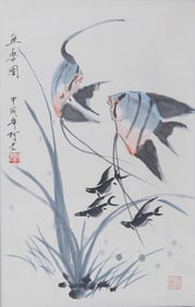 CHINESE PAINTING, ATTRIBUTED TO A LAO