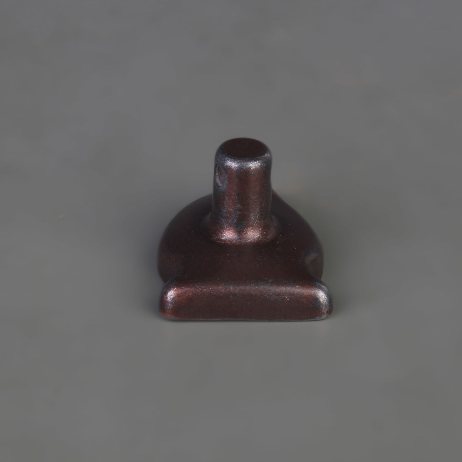 A FINE BRONZE MADE TIBETAN BUDDHISM MOLD: 20th Century; Long: 2.1 inch; Width:1.6 inch; High: 1.3 inch