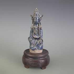 A FINE DEHUA PORCELAIN STATUE OF GUANYIN