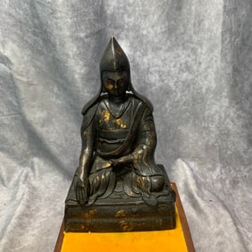 GILT-BRONZE TIBETAN BUDDHIST STATUES