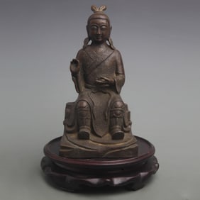 A FINE BRONZE BUDDHA STATUE