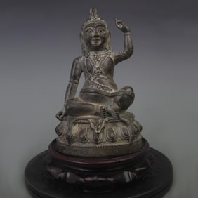 CROWN PRINCE BUDDHA SEATED FIGURE