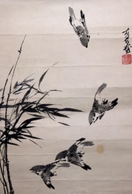 HE KE JUN, CHINESE PAINTING ATTRIBUTED TO