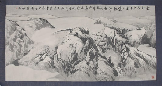 WANG MING ZHI, CHINESE PAINTING ATTRIBUTED TO