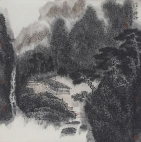 ZHANG XUE HONG, CHINESE PAINTING ATTRIBUTED TO