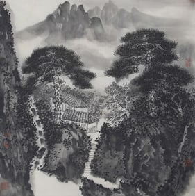 ZHANG XUE HONG, CHINESE PAINTING ATTRIBUTED TO