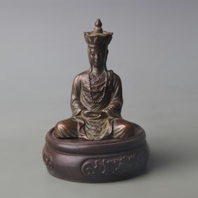 SMALL BRONZE BUDDHA STATUE