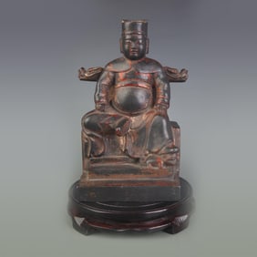 A FINE BRONZE FIGURE OF GROOMS