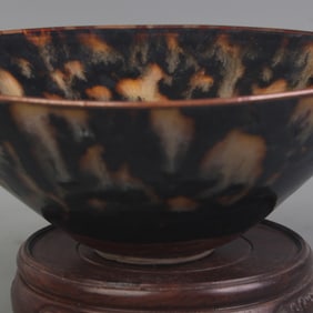 PORCELAIN CONICAL-LID BOWL