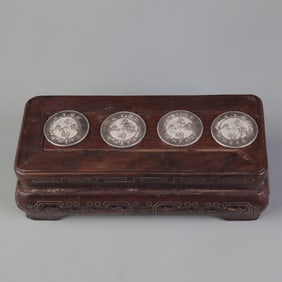 GROUP OF FOUR OLD CHINESE COIN
