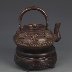 TIBET TIBETAN BRONZE JE TSONGKHAPA BUDDHA STATUE