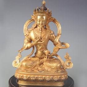 TIBETAN BUDDHIST STATUE: VAJRA HAMMER