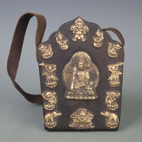 A FINE TIBETAN BUDDHISM GHAU