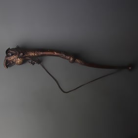 TIBETAN BUDDHISM RITUAL INSTRUMENT BRONZE TRUMPET