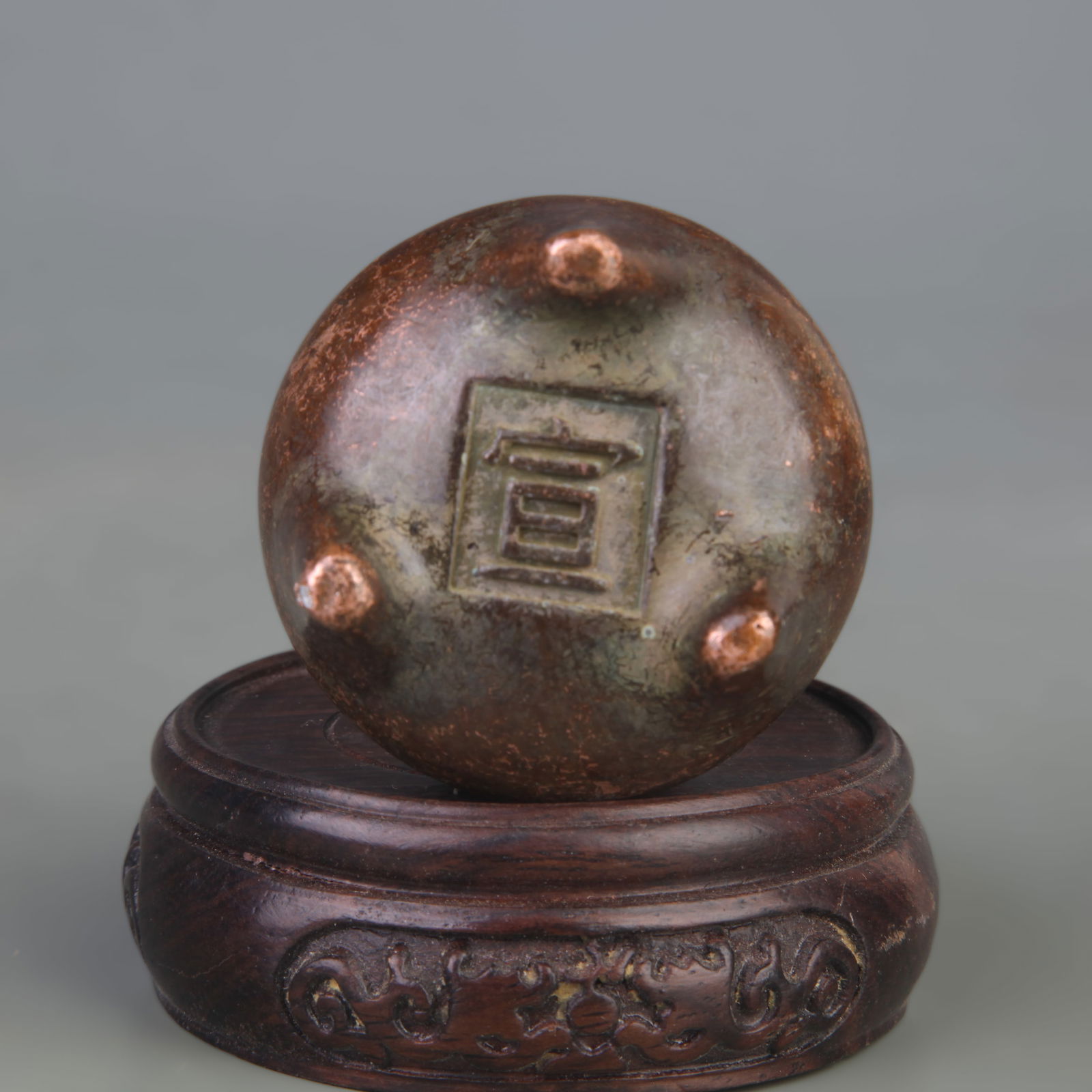 THREE-FOOTED BRIDGE-EAR SMALL CENSER - 5