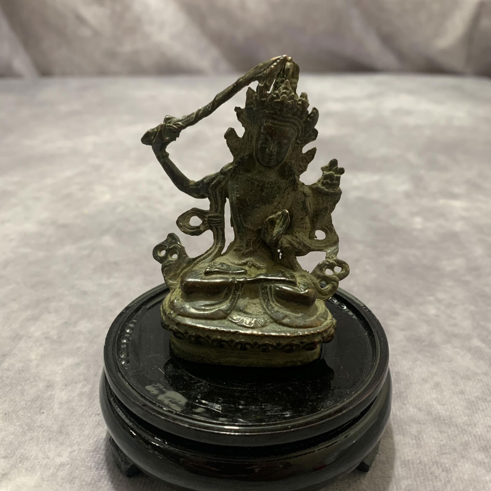 A FINE SMALL TIBETAN BUDDHIST STATUES (1 of 5)