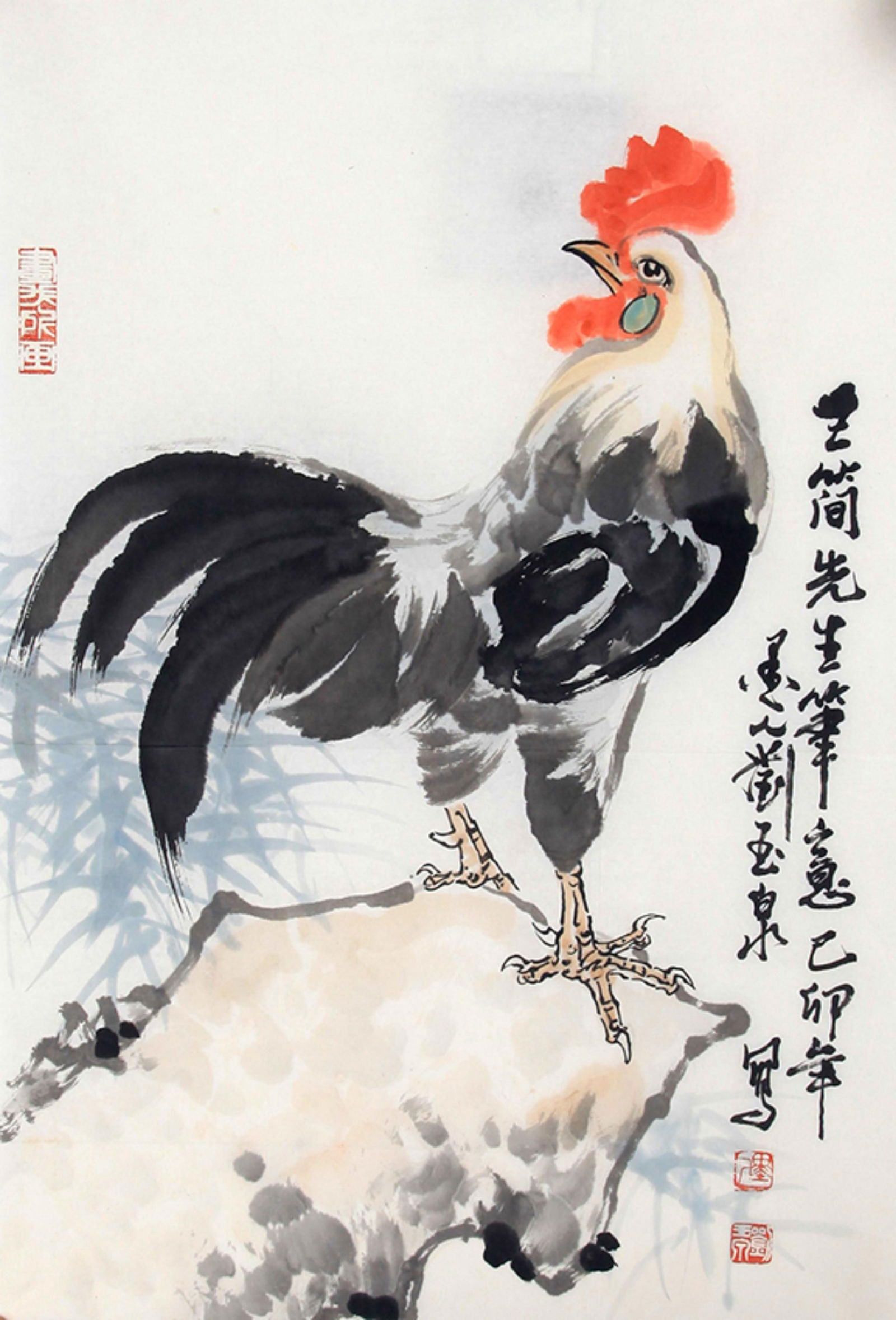 LIU YU QUAN, CHINESE PAINTING ATTRIBUTED TO (1 of 4)