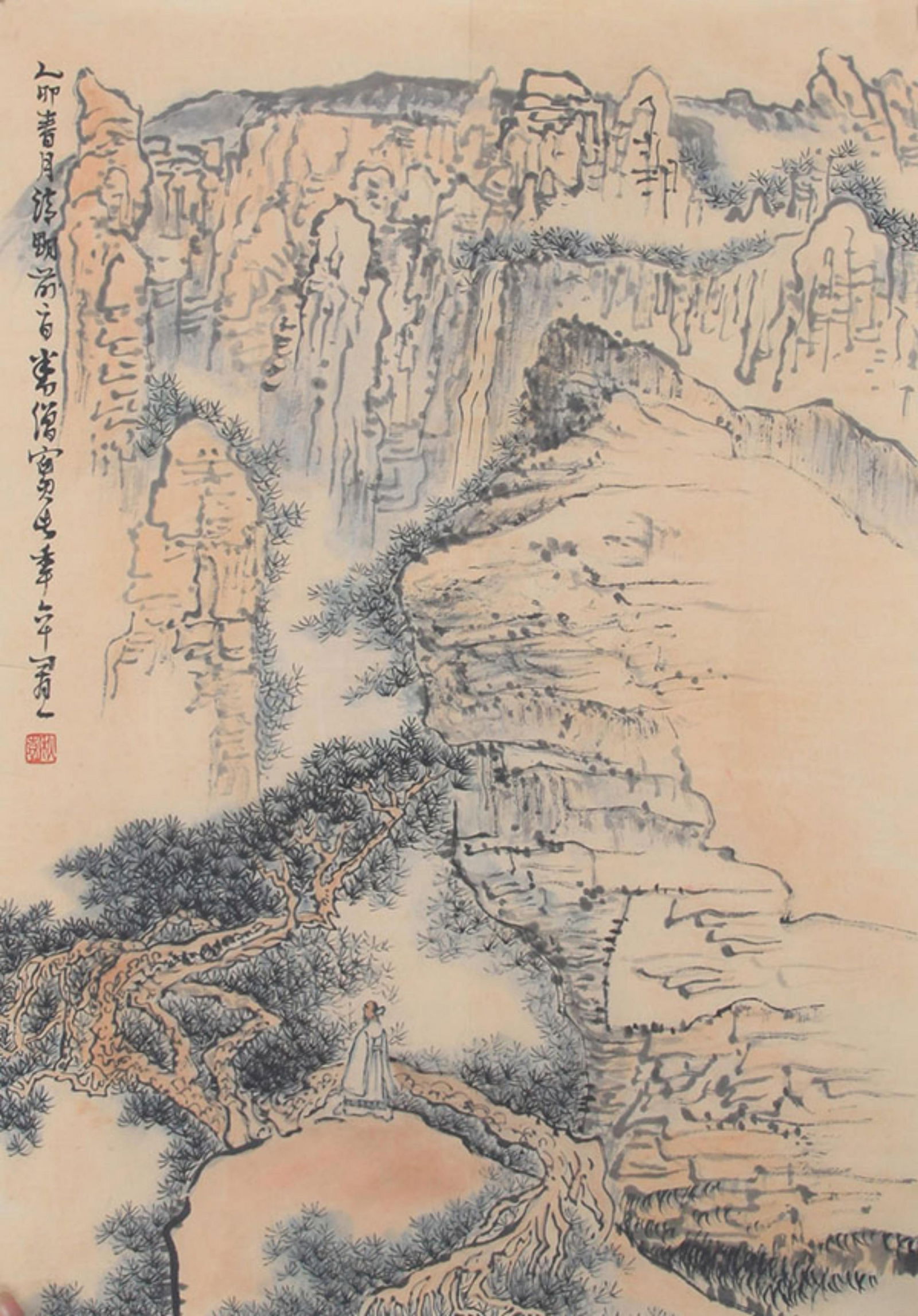 YUAN QIU, CHINESE PAINTING ATTRIBUTED TO (1 of 3)