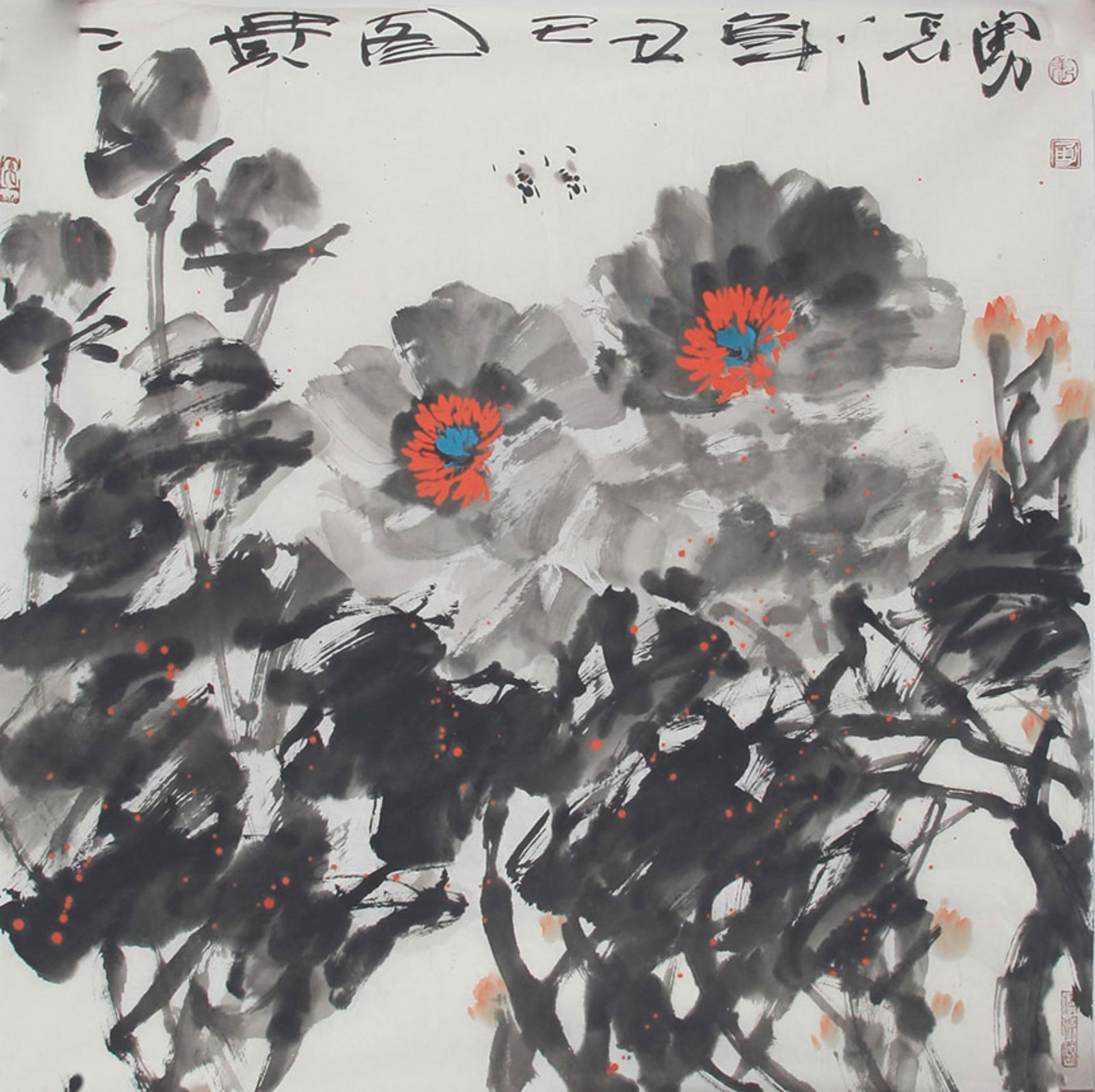 ZHANG YONG, CHINESE PAINTING ATTRIBUTED TO: Contemporary; High: 27.5 inch Width: 26.00 inch