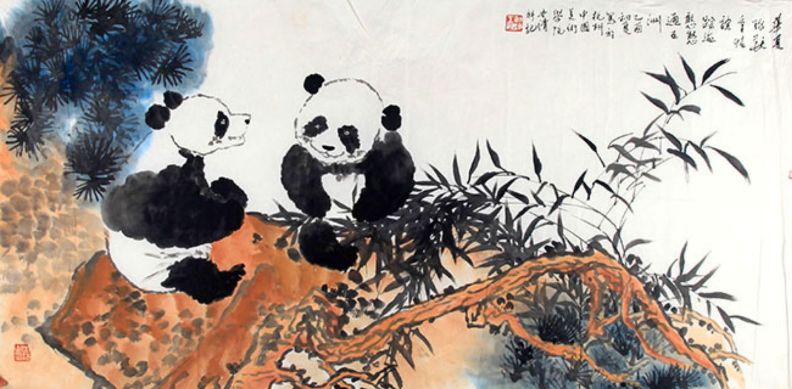 HONG SHI QING, CHINESE PAINTING ATTRIBUTED TO (1 of 4)