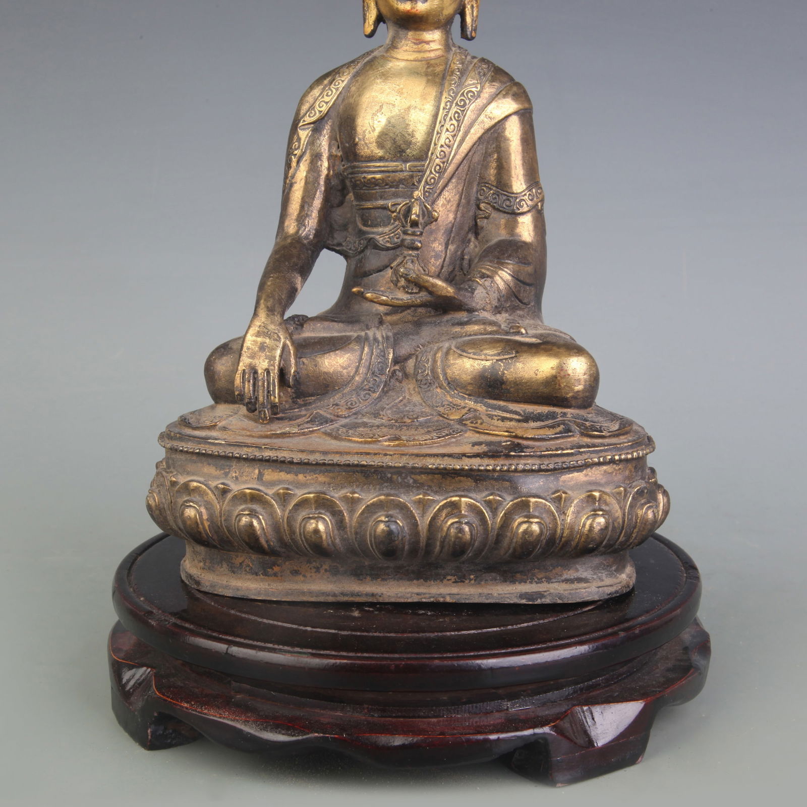 XUAN DE MARKED BRONZE FORTUNE PATTERN VASE - 3