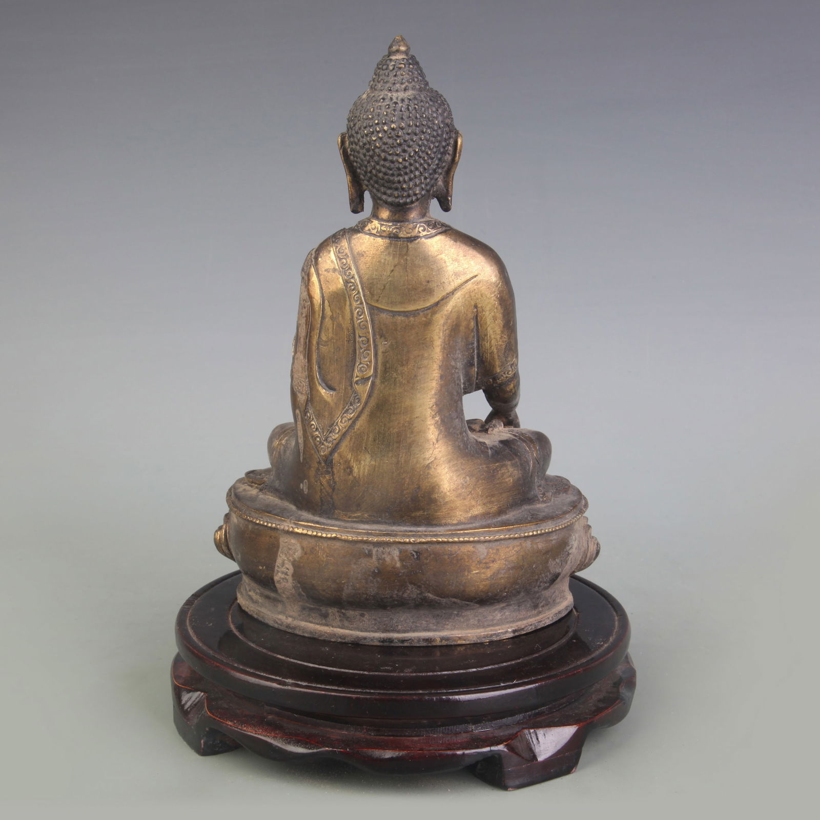 XUAN DE MARKED BRONZE FORTUNE PATTERN VASE - 4