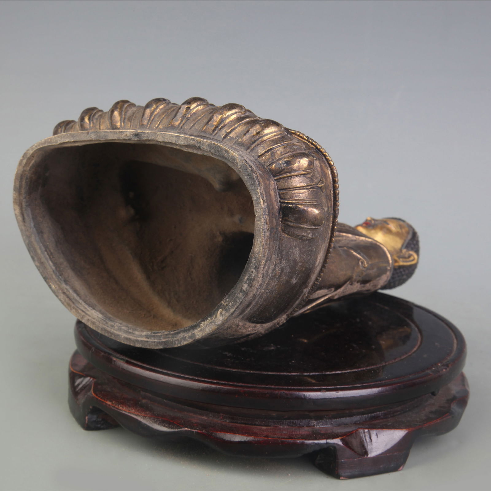 XUAN DE MARKED BRONZE FORTUNE PATTERN VASE - 5