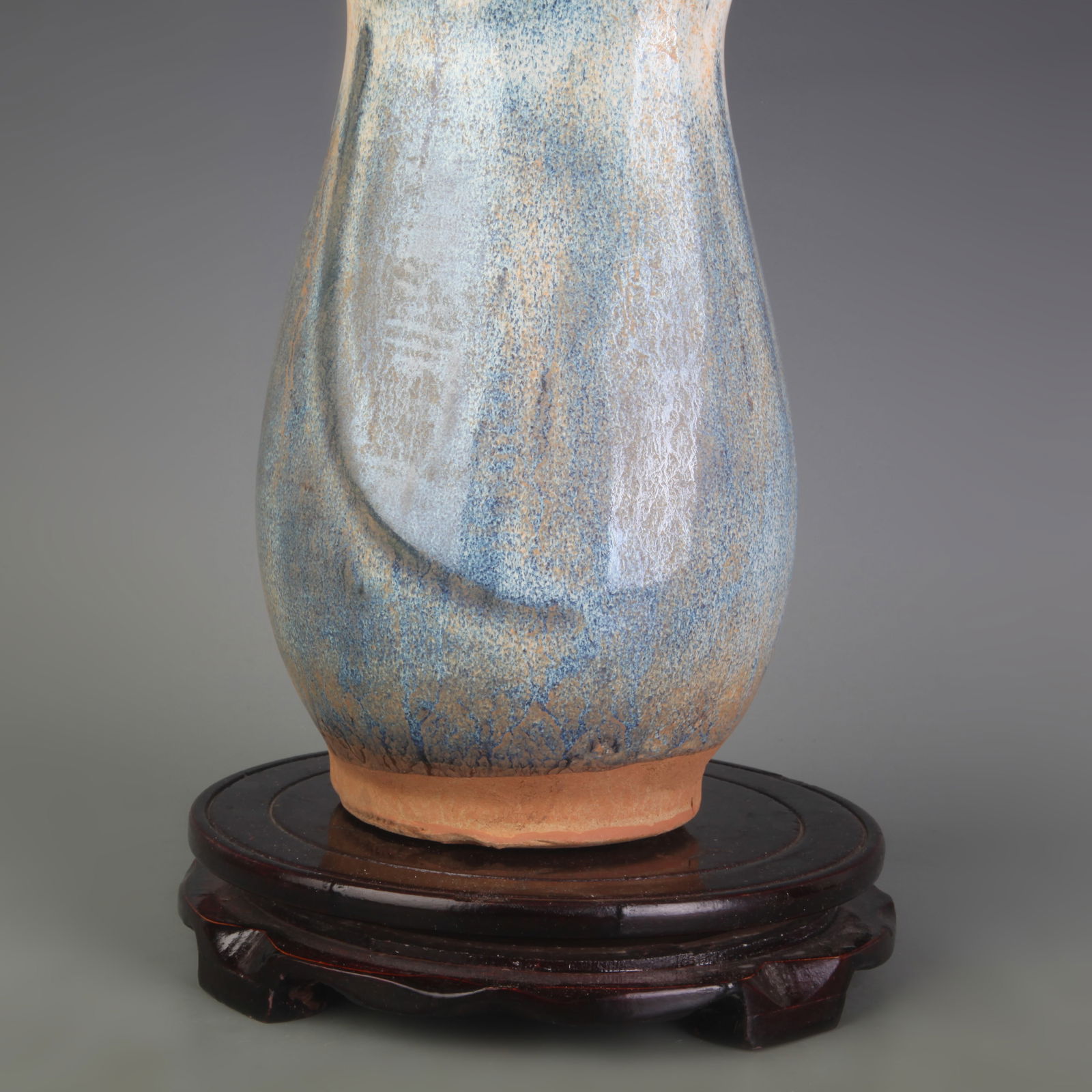 JUN WARE ROOSTER-HEAD PORCELAIN EWER - 3