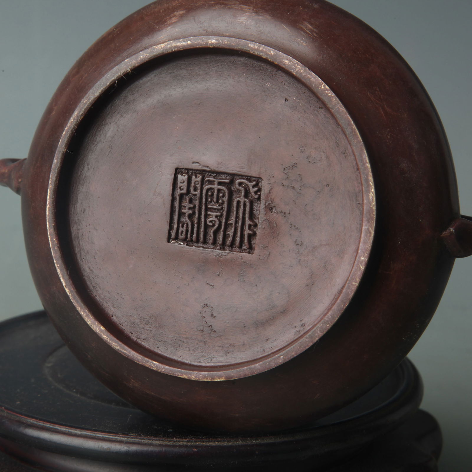 DOUBLE-EARED ROUND-FOOTED INCENSE BURNER - 5