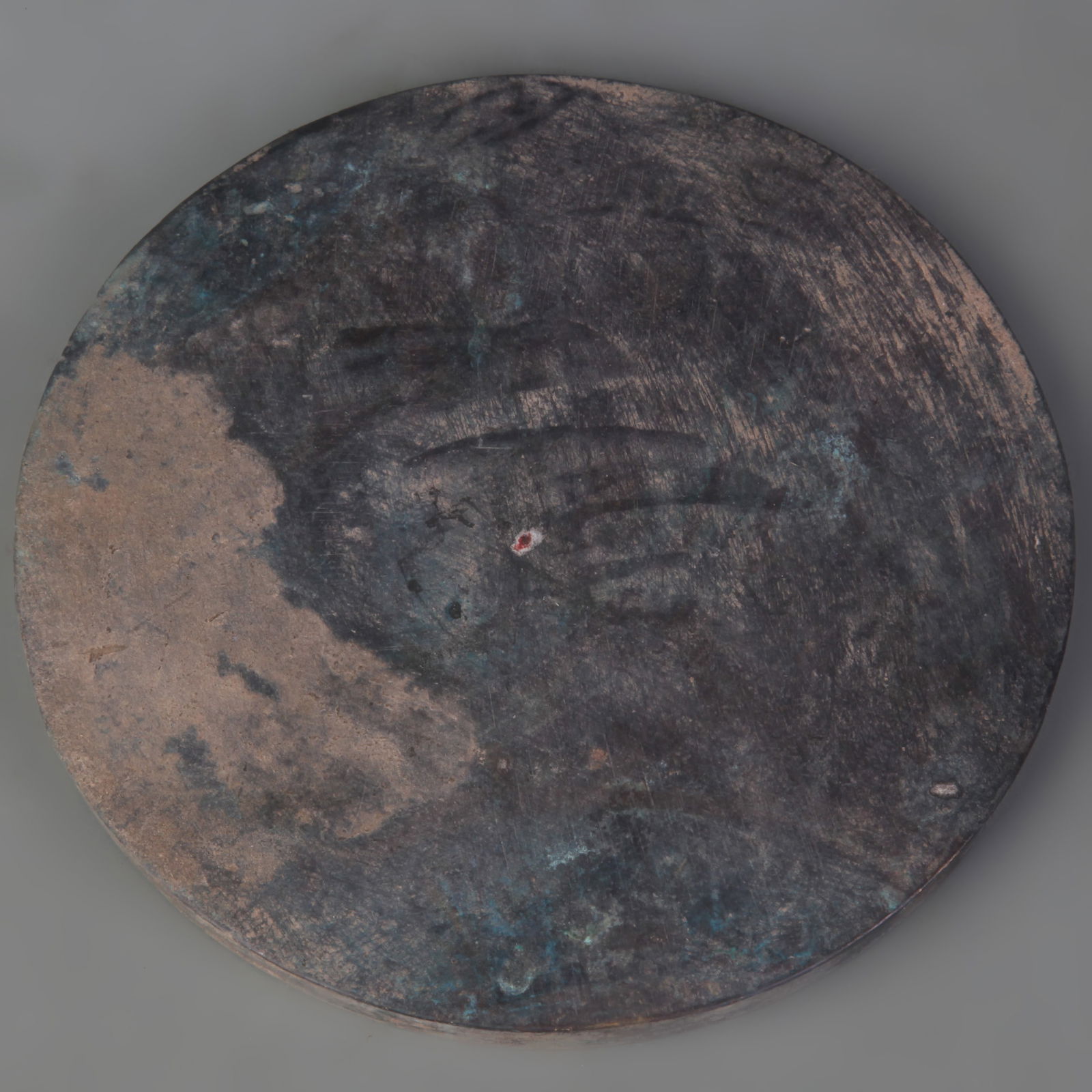 A FINE SEA CREATURE PATTERN BRONZE MIRROR - 4