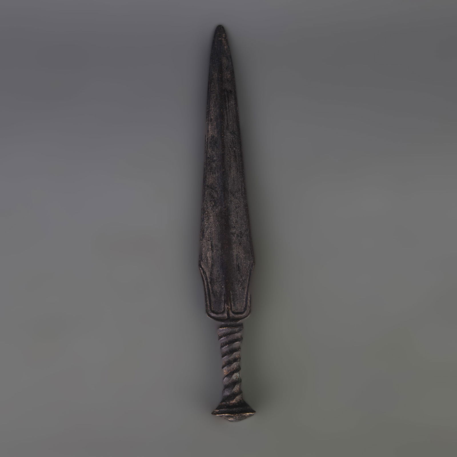 A FINE HAN DYNASTY STYLE BRONZE SWORD (1 of 5)